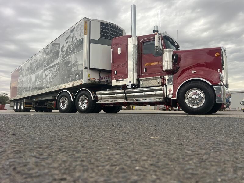 Wettenhalls Centennial Truck and Trailer